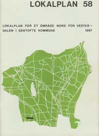 Omslaget på den trykte udgave af Lokalplan 58